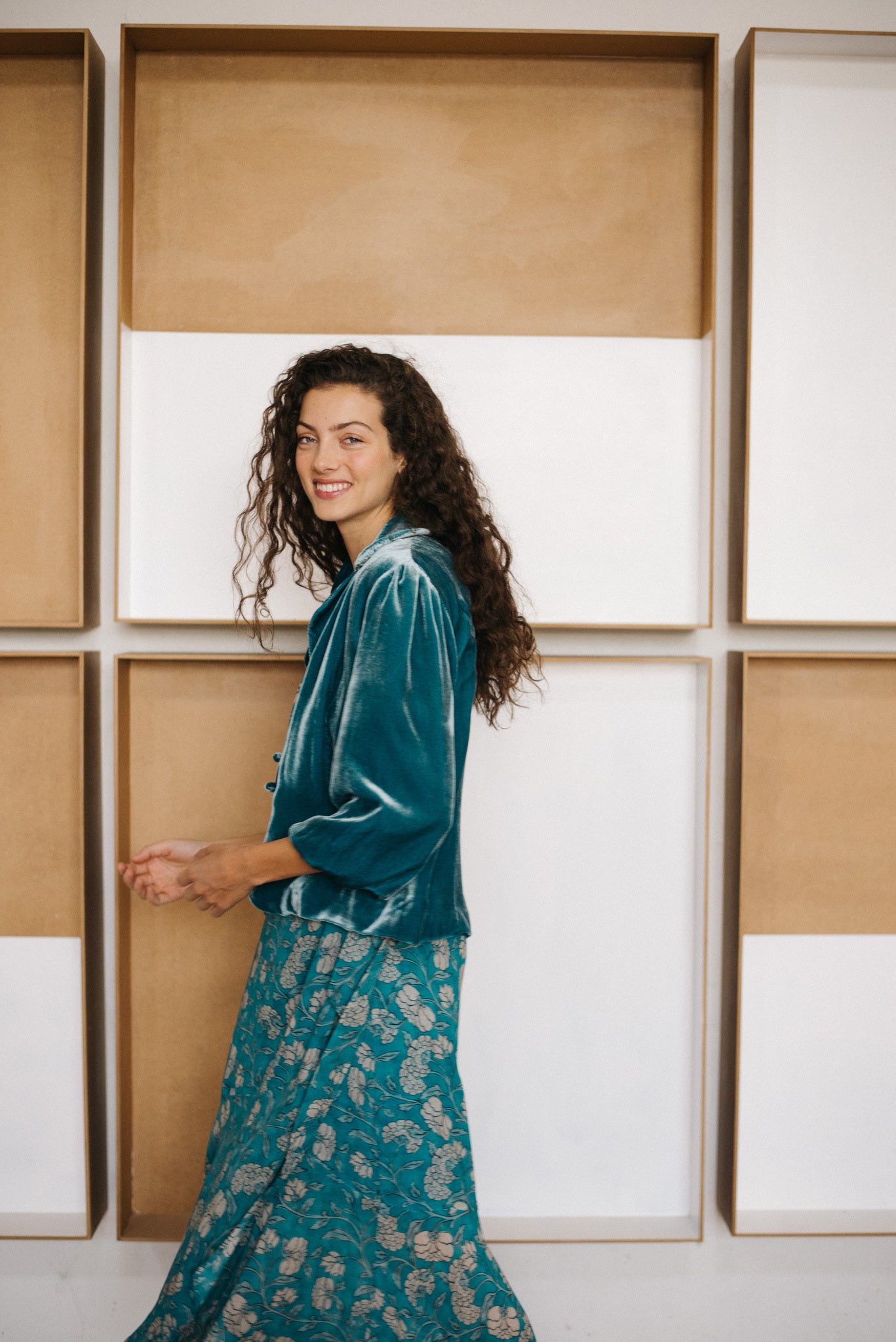 BLUE VELVET JACKET