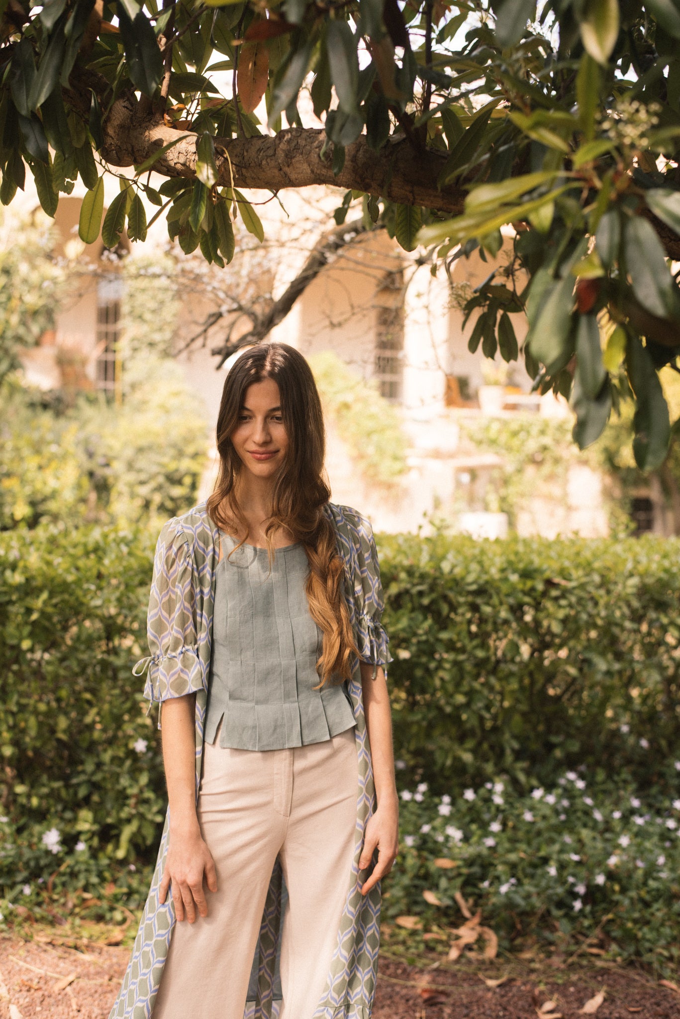 GRAY BREZO TOP