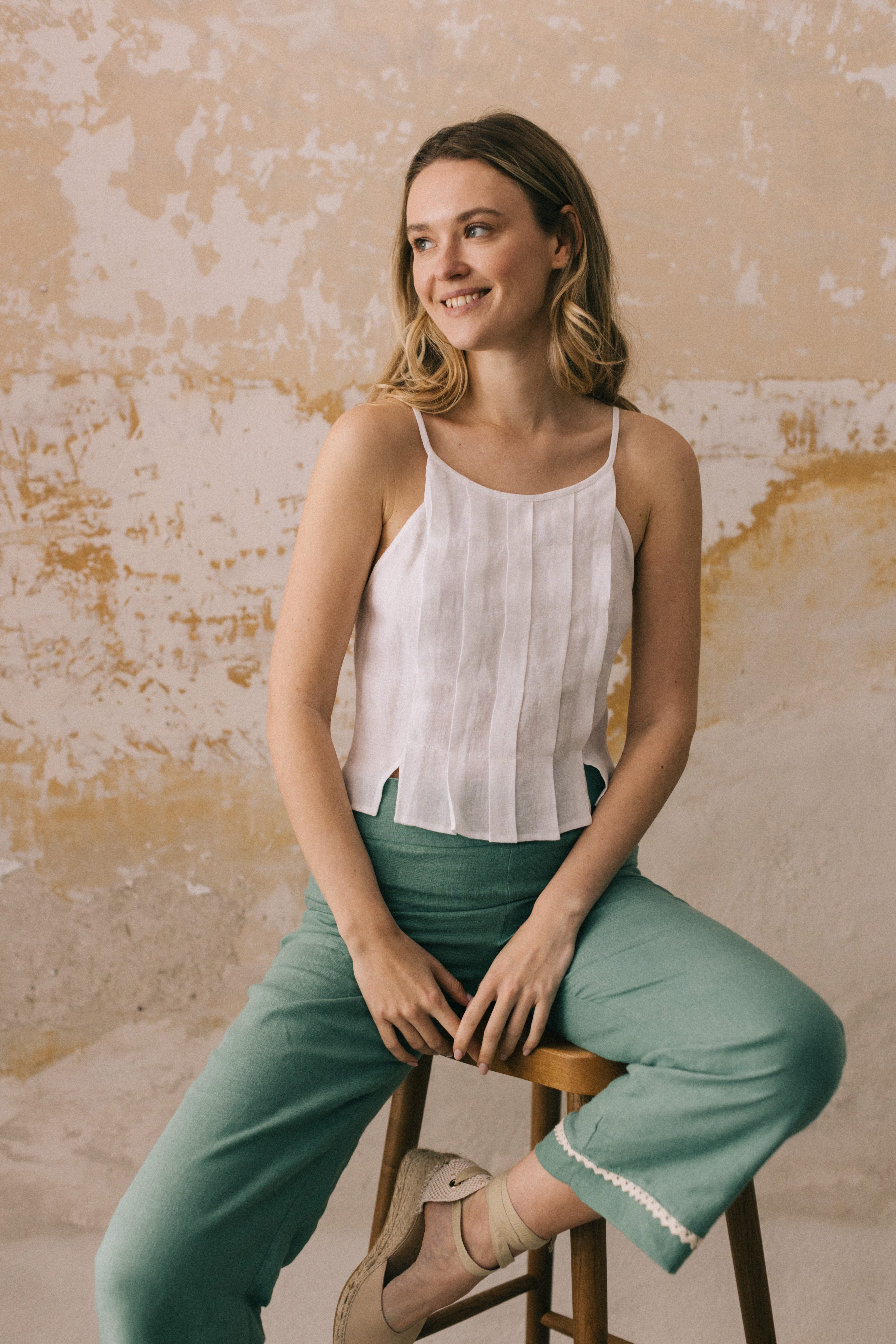 BREZO LINEN TOP