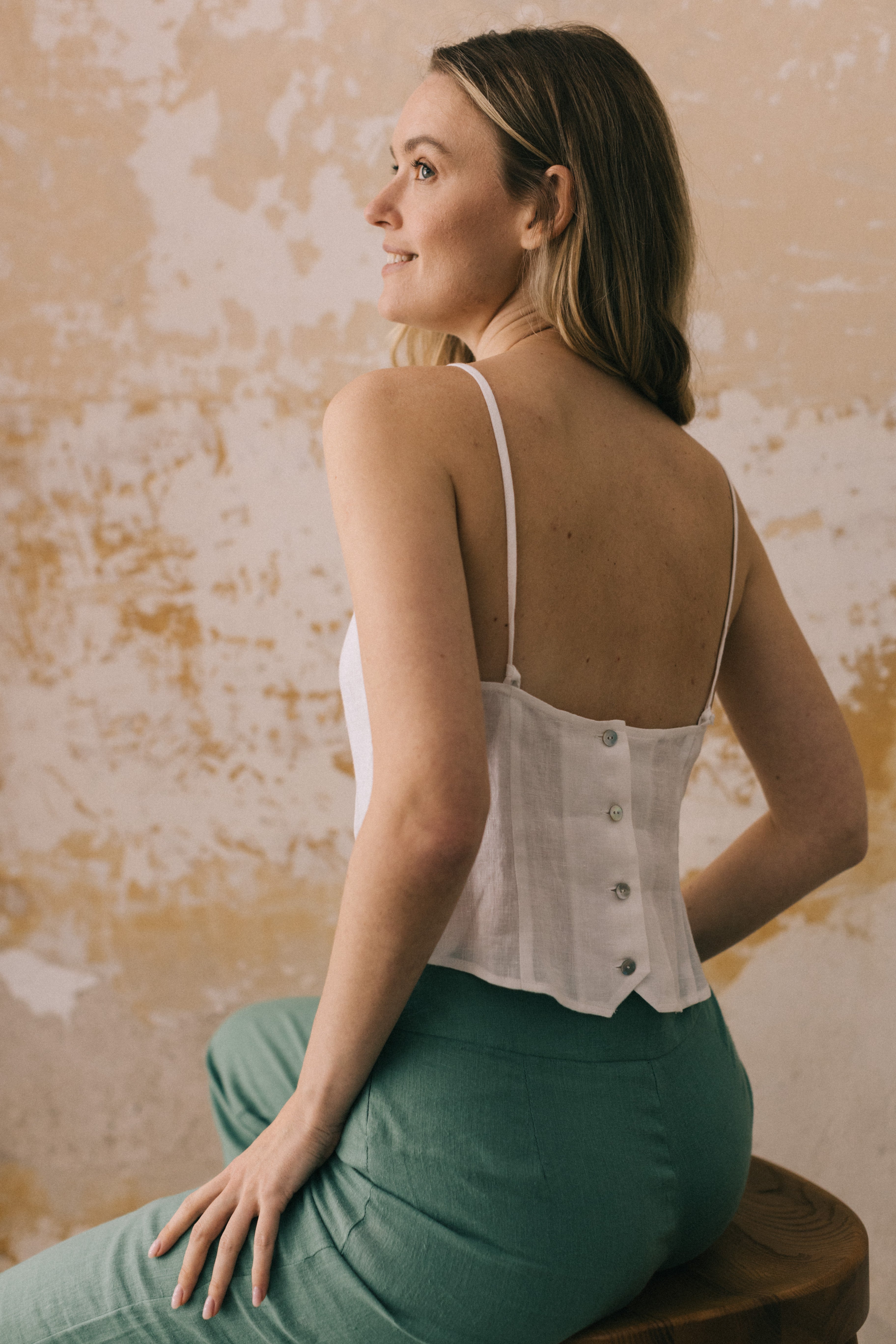 BREZO LINEN TOP
