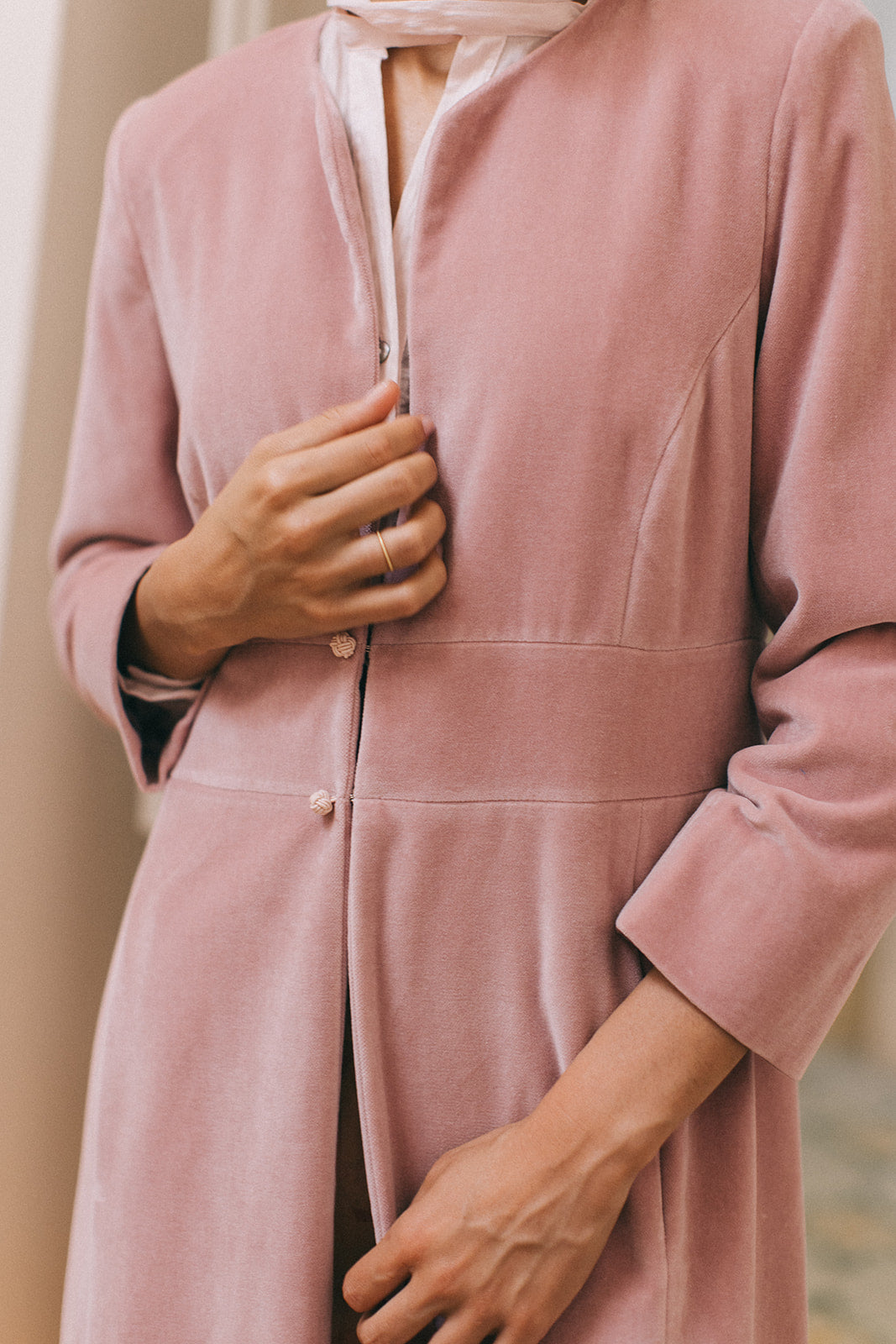 PINK VELVET JACKET